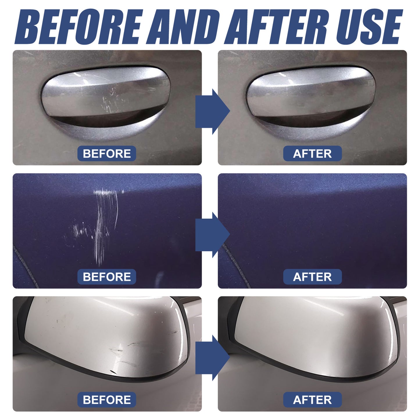 Car Scratch Repair Cream, Car Maintenance Refurbishment Paint Scratches Scratches Polishing Paint Repair Paste Automotive Scratch