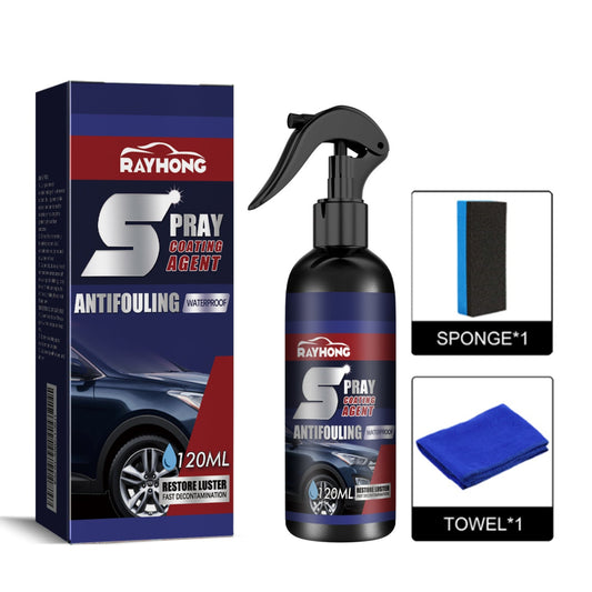 High Protection Quick Car Coating Spray Fast-Acting, Ceramic Coating Agent Spray, High Protection Nano Coat 3 in 1