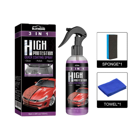 Coating Agent 3-In-1 Oil Removal Polishing Protection Repair Scratches Car Paint Cleaning And Maintenance Coating