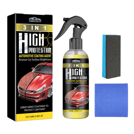 Coating Agent 3-In-1 Oil Removal Polishing Protection Repair Scratches Car Paint Cleaning And Maintenance Coating